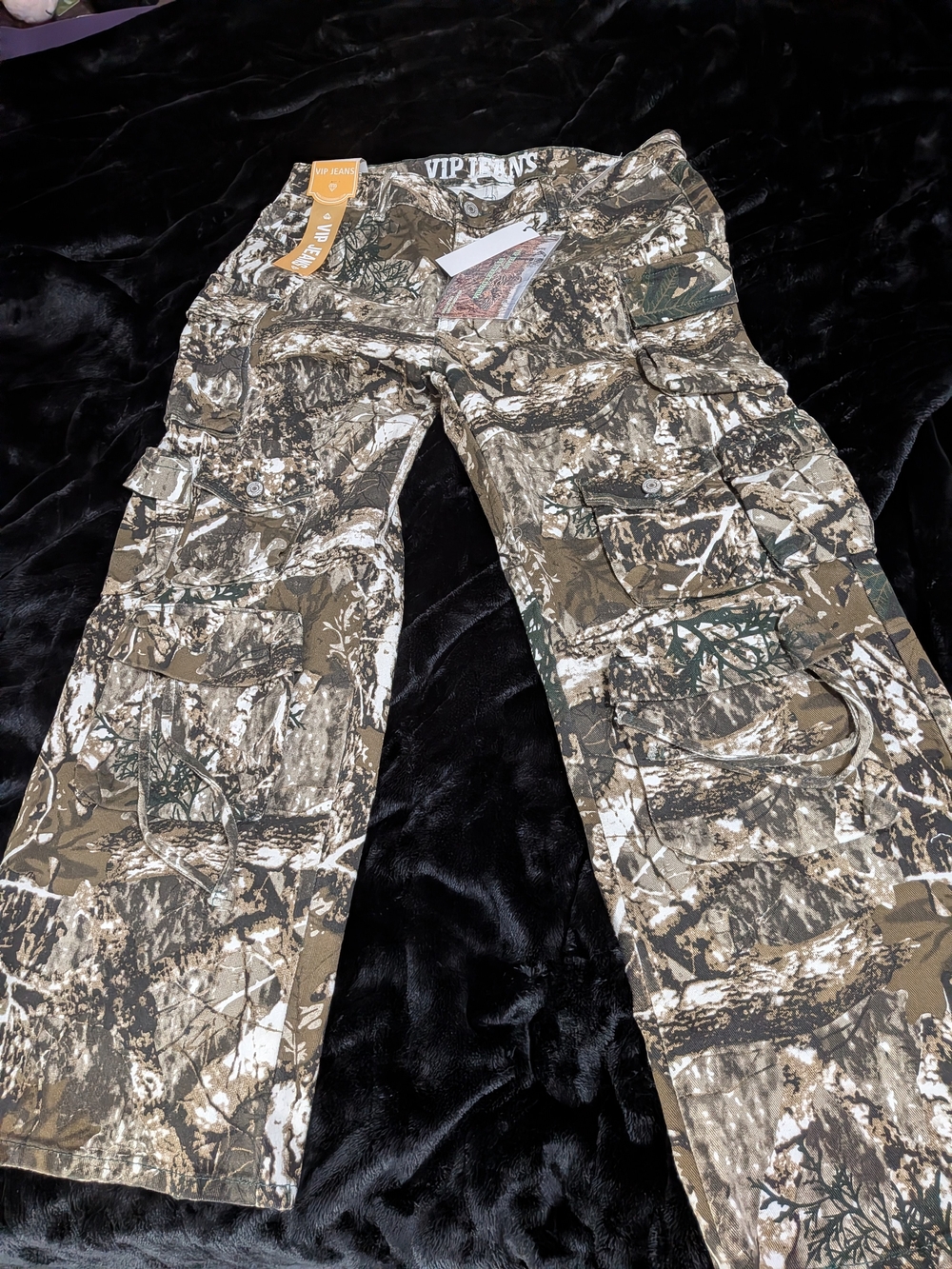 Camo Multi Pocket Women Jeans